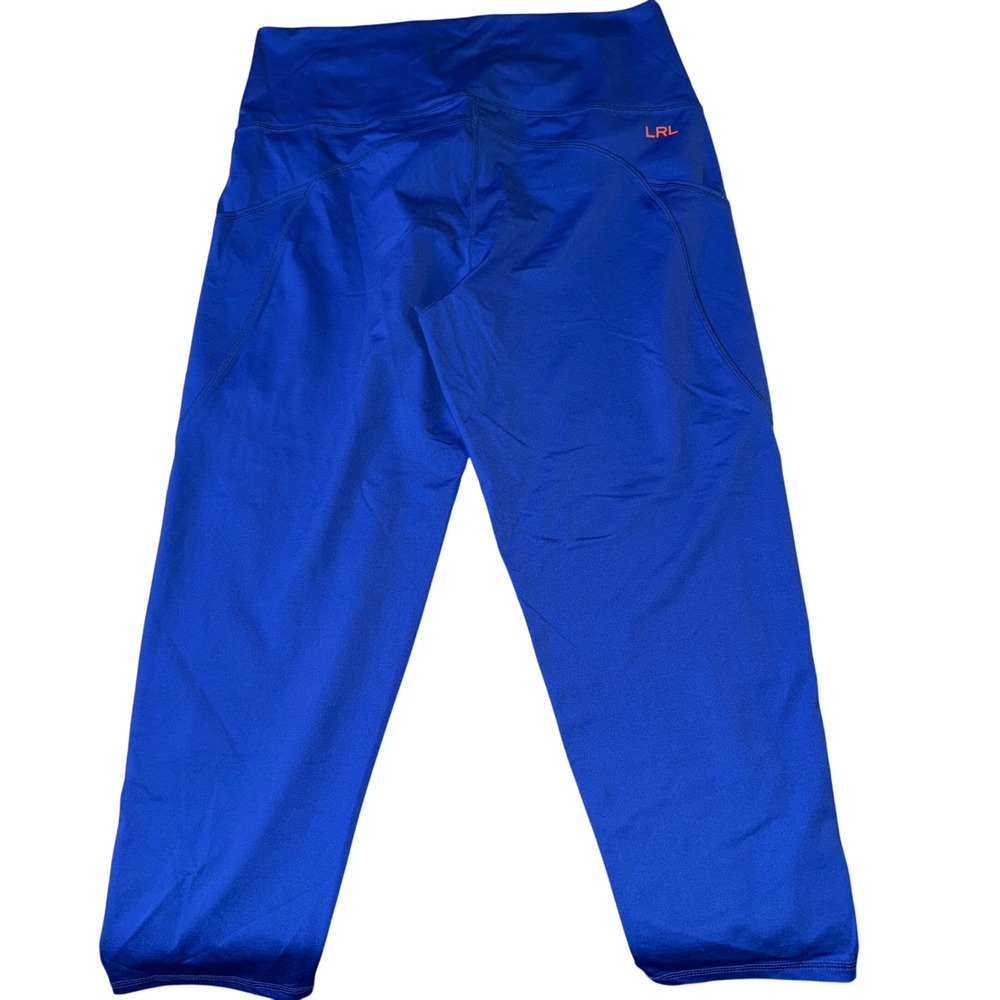 Lauren Ralph Lauren 2XL Royal Blue‎ Active Leggings Capri Pants
